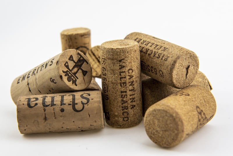 Upcycled Wine Cork Coasters
